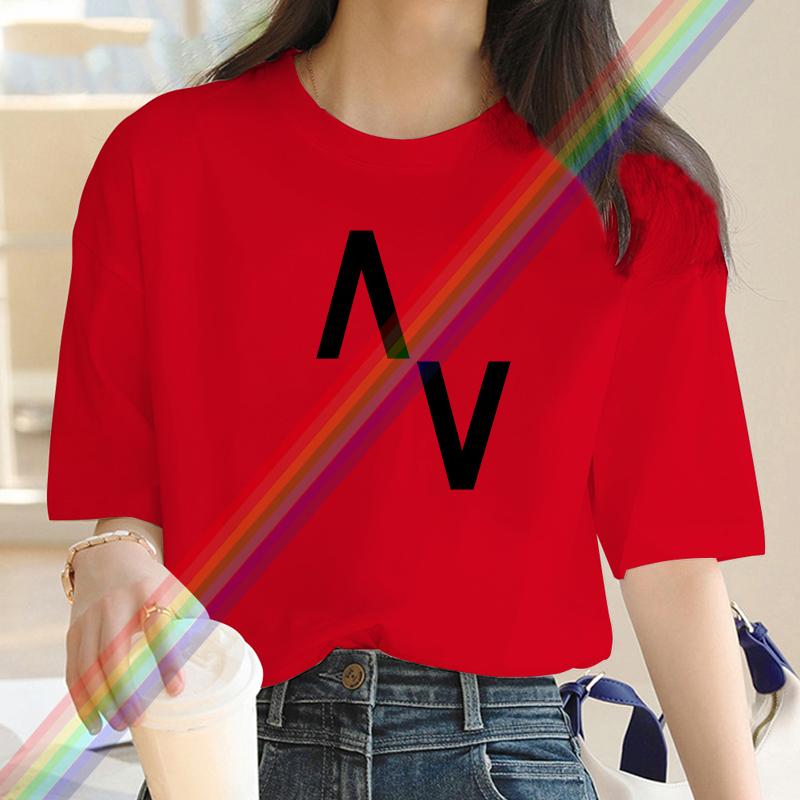 

Fun cartoon print women s fashion T-shirt Beach breathable fun clothing Oversized casual top women s short sleeve XS