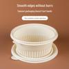 Biodegradable Corn Starch Round Bowls with Lids