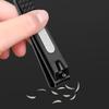 3pcs Stainless Steel Black Nail Clippers Multi-style Nail Cutters For Manicure Professional Reusable Fingernail Trimming Tools