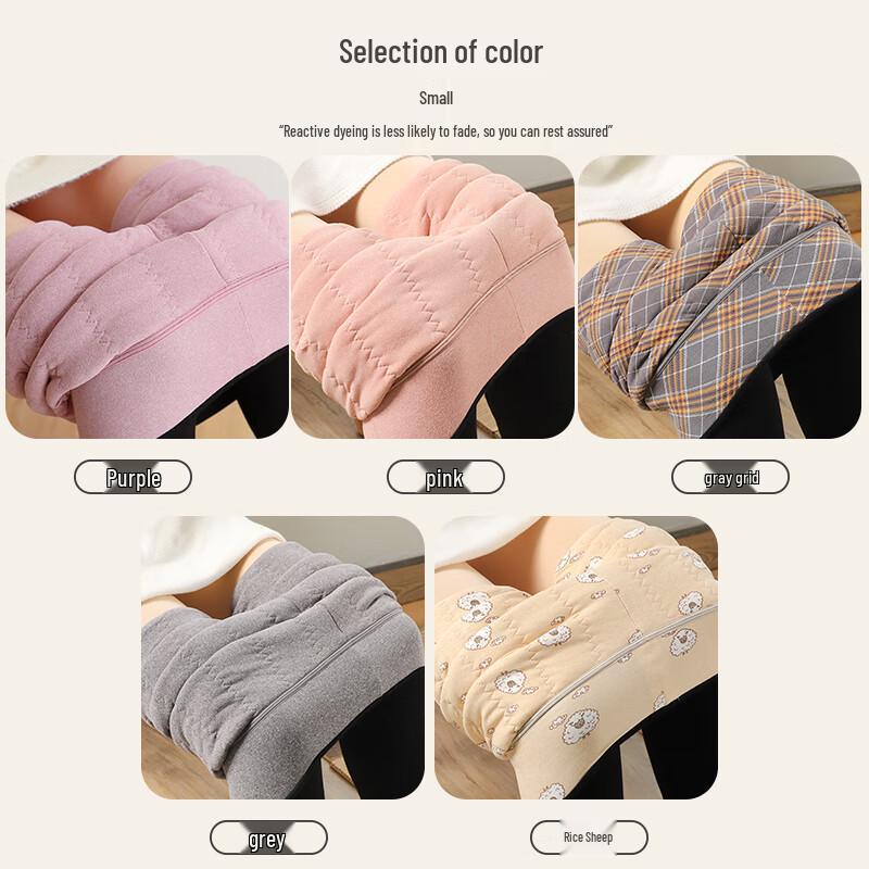 Langsha Women's Extra Thick Wool Thermal Leggings