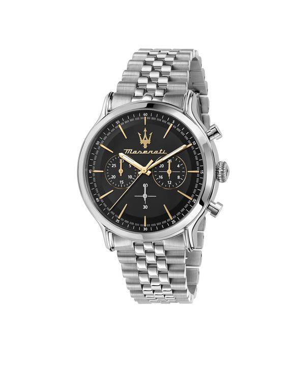 Maserati Epoca Хронограф Черный Циферблат Кварцевые R8873618017 100М Мужские Часы