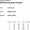 Thisisneverthat Gd Dancing Bears Hoodie Gd253tswho01