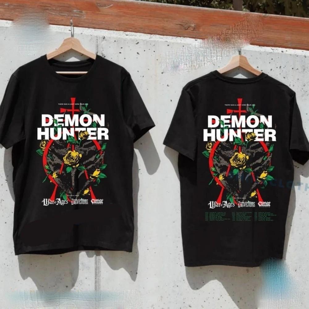 

Demon Hunter There Was A Light Here Tour 2025 Tshirt Gift for Fans Unisex T-Shirt S