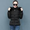 Women's Winter Short Thickened Hooded Warm Jacket Slim Temperament Cotton Jacket