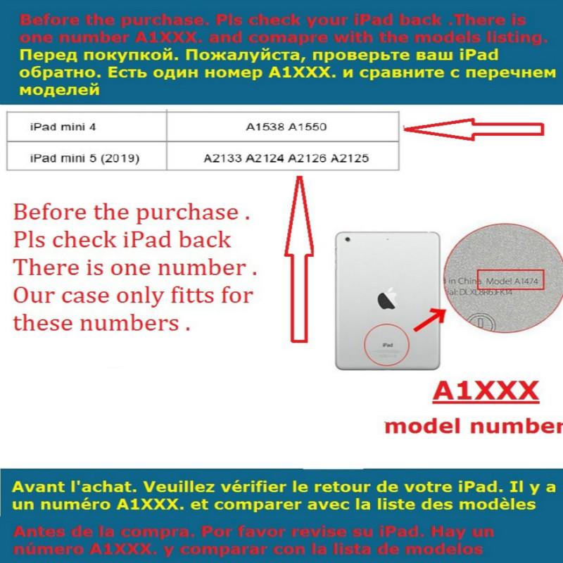 Ultracienkie, smukłe etui na tablet do iPada mini 5 4 7,9 "Flip Magnetyczna składana podstawka na iPada 7. 8th Gen Air 3 9,7 cala pro11 12,9 Flip Smart Case