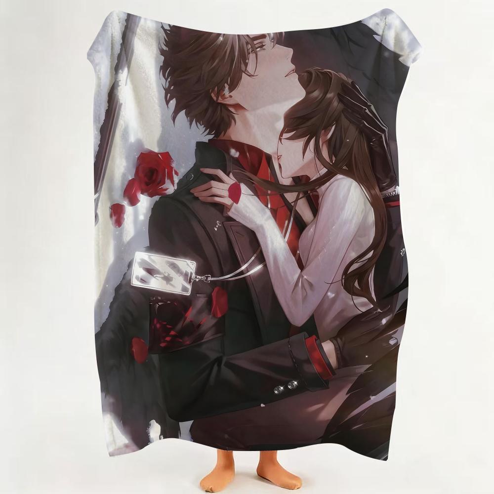 

Music W World B Beyond Throw Flannel Throw Blanket Suitable for Sofa Living Room Bedroom 75cmx90cm
