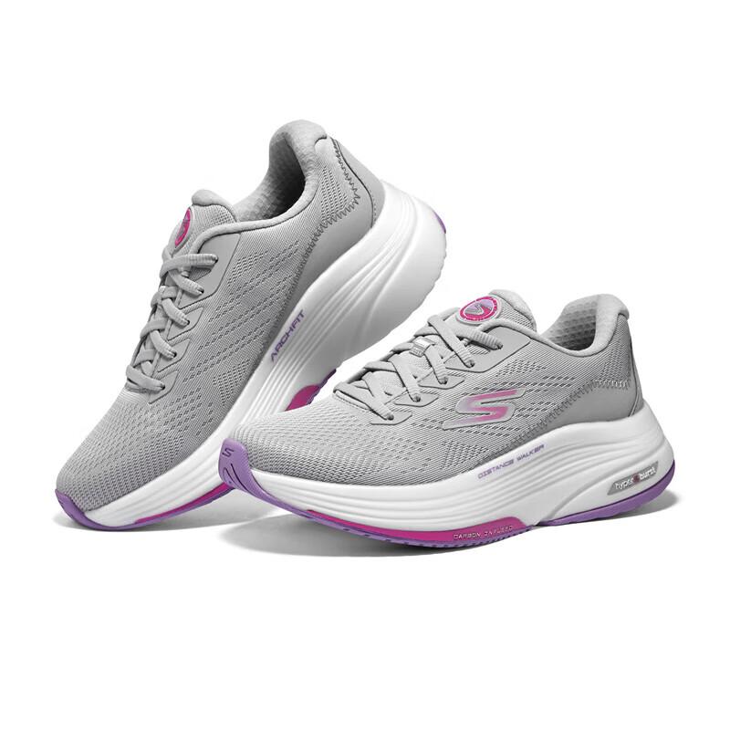 

Skechers Women s 125129 Thick-Soled Arch Fit Walking Shoes EU 39.5