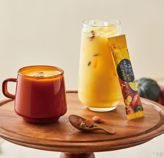 Koreanischer Nuss- und Süßkartoffeltee – DamTuh Cashew-Mandel-Kürbis-Mischung