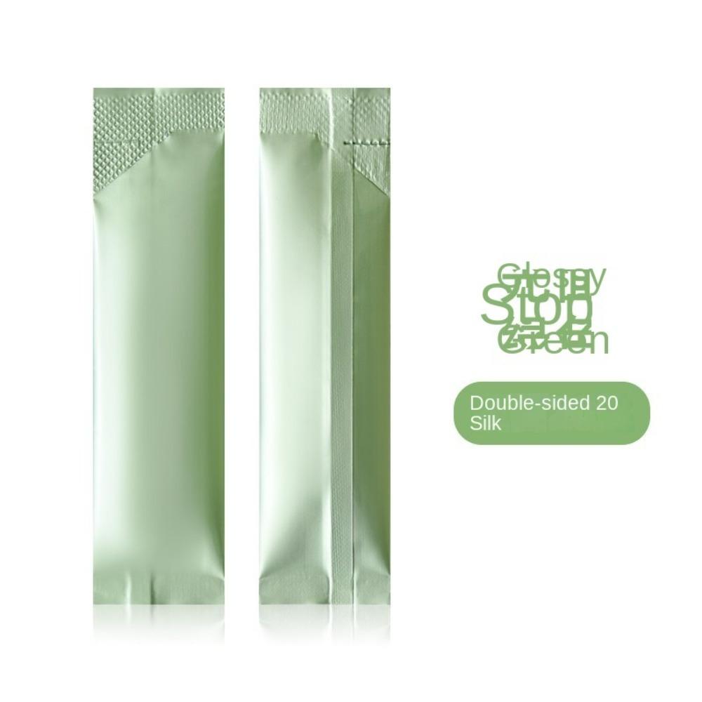 100pcs Open Top Aluminum Foil Bag Long Strip Heat Sealing Packaging Bag Trial Coffee Milk Cocoa Storage Sealing Pouch