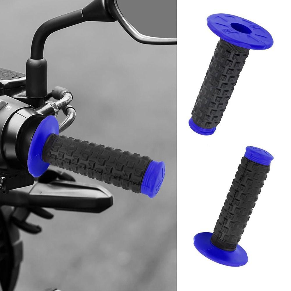 

PU Motorcycle Grips Pro Taper Dirtbike Accessory Parts for Handle Bar Grips синій