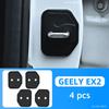 For GEELY EX2 E2 Proton EMAS 5 EMAS5 Car Door Lock Protective Silicone Cover Accessories