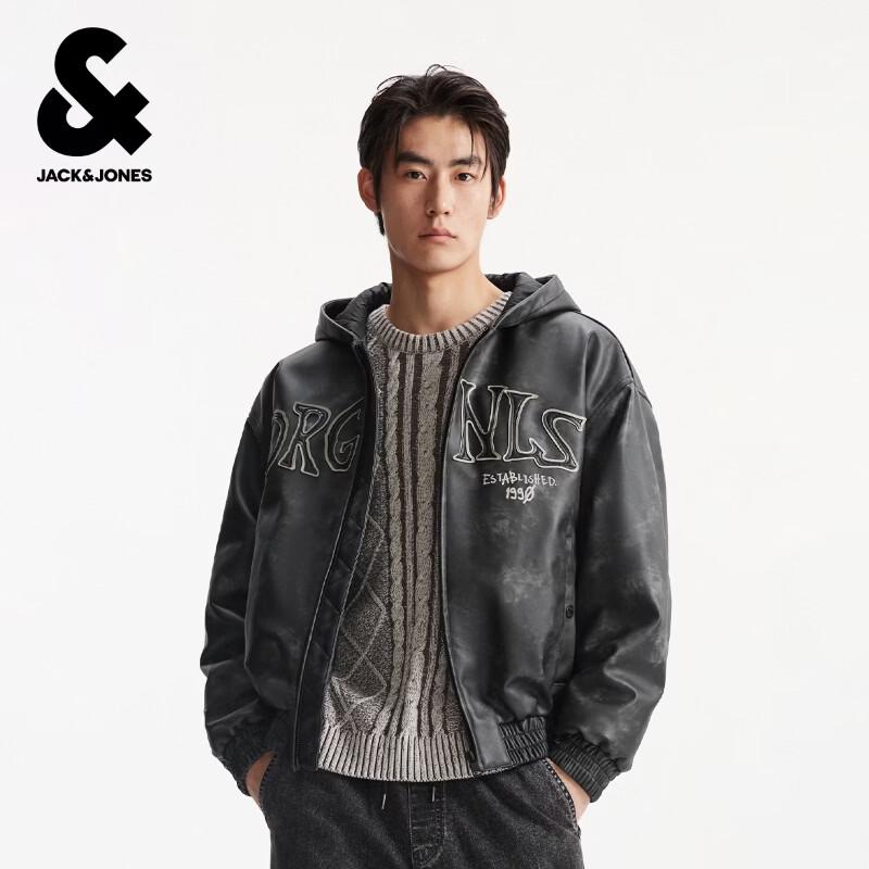Jack & Jones Men s Loose Fit Hooded Padded Jacket S