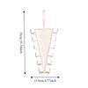 2PCS Space Saving Pants Rack Rotatable Hook Underwear Socks Holder Laundry Hanger  Dormitory