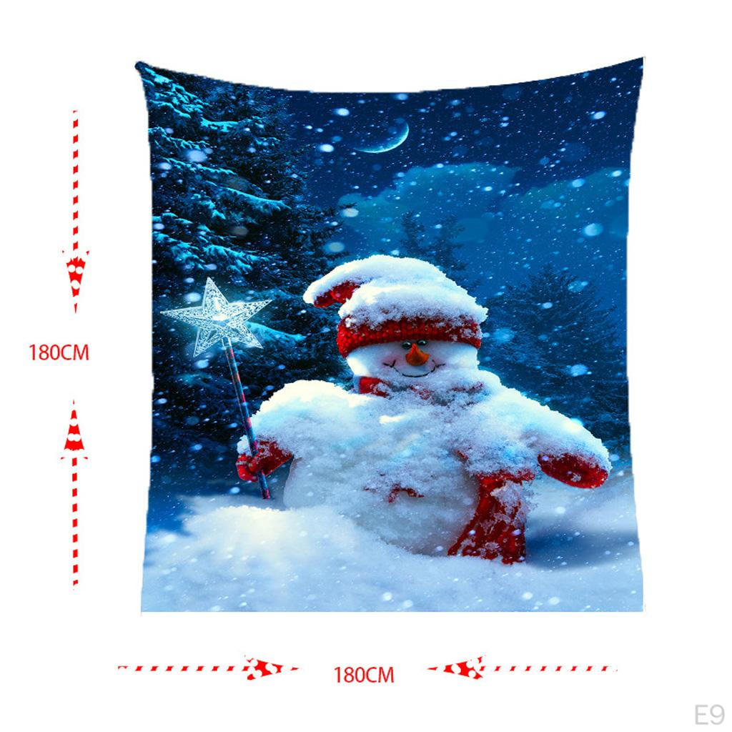 Kunst für zu Hause Wandbehang Wandteppich Schmuck Weihnachtsdeko