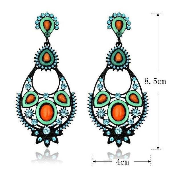 

Fantasy Earrings E018795 Orange Unique помаранчевий