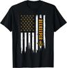 Apicultura Bandera Americana Panal Abejas de Miel Apicultor Regalo Camiseta Unisex
