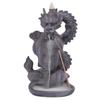 1pc Ceramic Waterfall Incense Burner, Dragon Backflow Incense Burner, Catcher Holder,Home Decor Creative Home Aromatherapy Gift