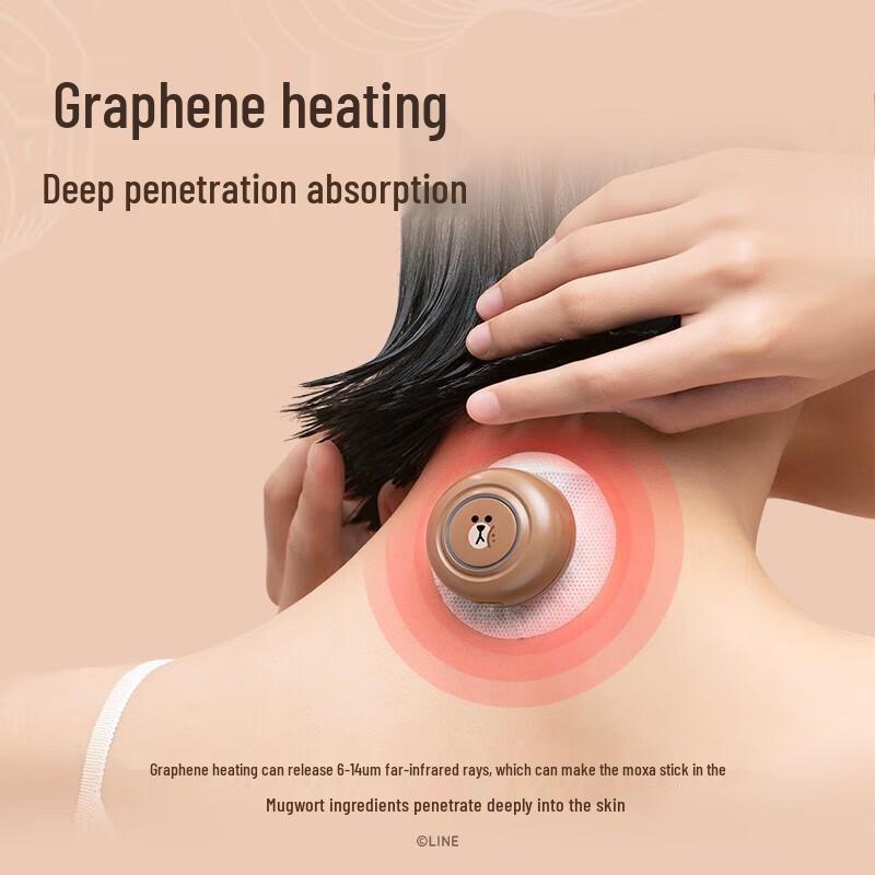 OGAWA Portable Moxibustion Massager CN plug (adapter included)