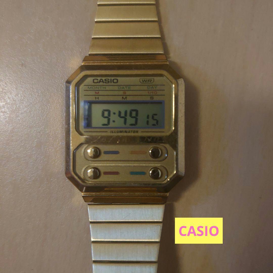 CASIO Casio Gold A100WG-9A Digital Watch