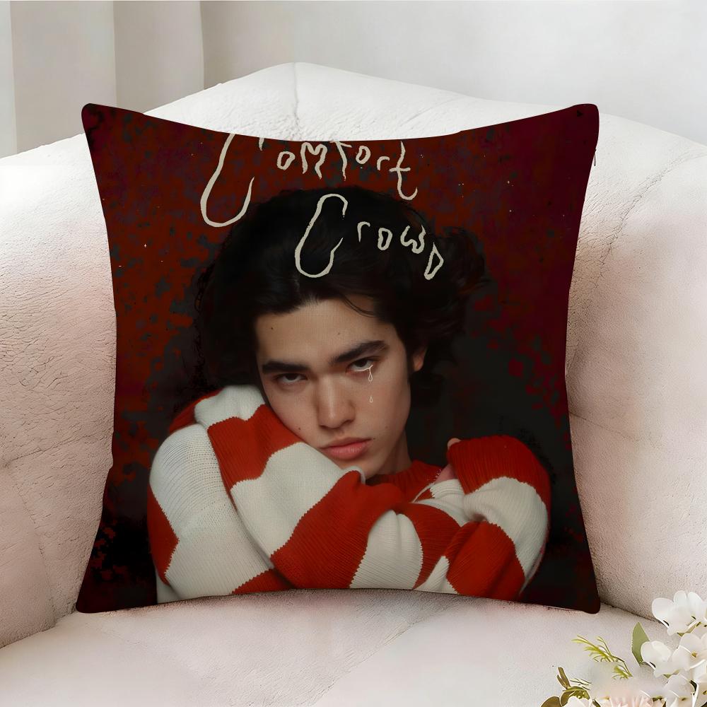 C-conan G-Gray Singer Pillow Case Pillowcase, Double-sided Printed, Sofa Cushion, Bedroom Headboard Pillow