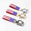 Car Keychain Key Holder Automotive Key Chains With National Symbol And Tarnish Resistant Finishing