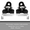 Engine Hood LED Light Bar Mounting Bracket Work Light Mount Holder Base Universal for Cars Sedans Trucks UTVs SUVs