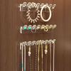 9Pcs Wall Mounted Jewelry Storage Rack Jewelry Display Stand  for Bangles, Bracelets and Rings