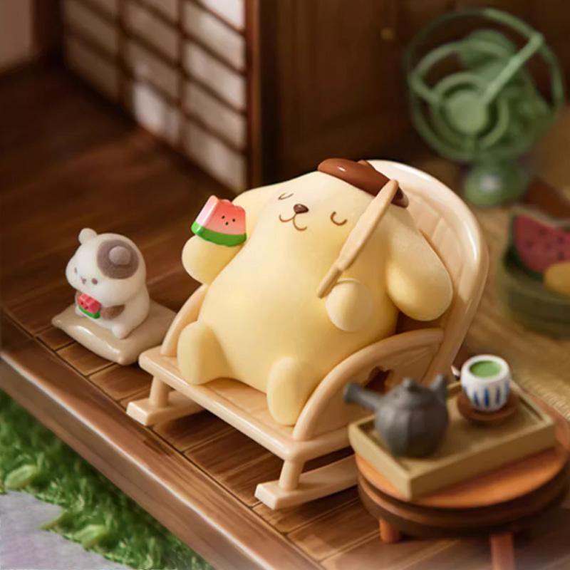 MINISO Pom Pom Purin The Four Seasons Series Blind Box PomPomPurin Anime Action Figure Surprise Bag Collection Models Toys Gifts