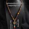 Tibetan Ethnic Sweater Chain Zen Bodhi Necklace: Unisex Retro Scenic Accessory