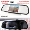 Backup Camera with Monitor Back up Camera System for Car  Reverse Camera  Rear View with 4.3in Monitor Safe Parking