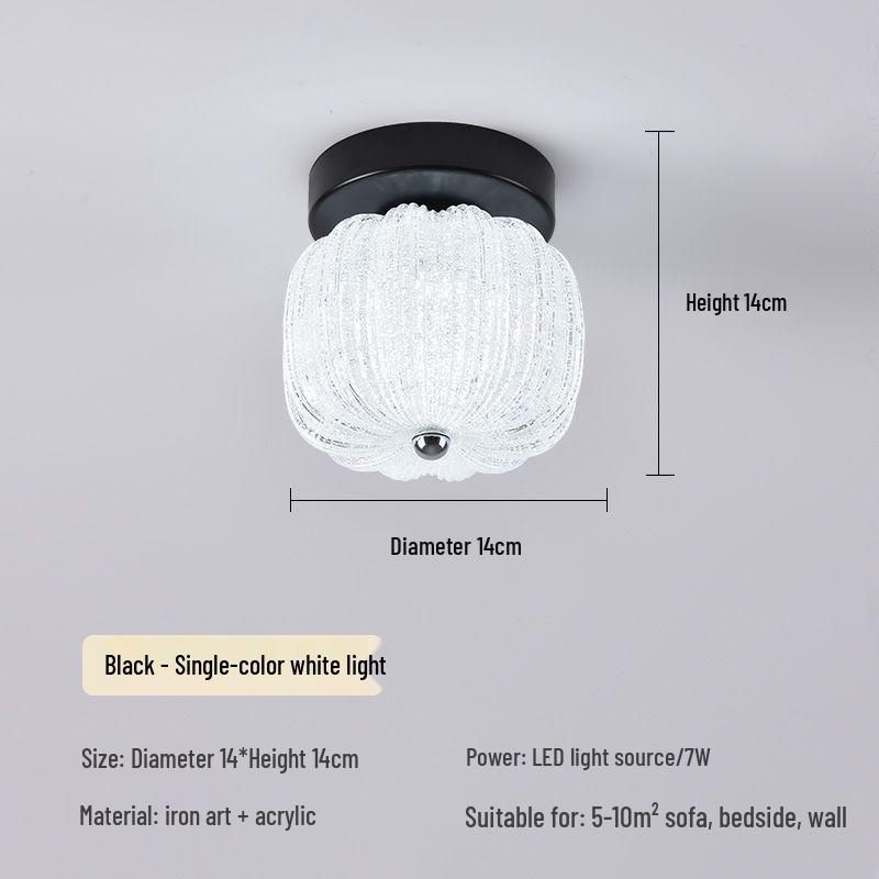 

Modern Nordic Cream Ceiling Light for Entrance, Hallway, and Balcony (2025)