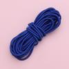 Colorful Round Elastic Cord for Hoodie and Pant Cuffs, Waist Drawstring, High-Elasticity Rubber Latex Thread Elastic Band
