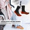 Winter Beheizbare Socken Elektrische Socken für Herren USB Elektrisch Beheizte Socken Warme Baumwollsocken mit Schneller Heizung und Langer Wärme