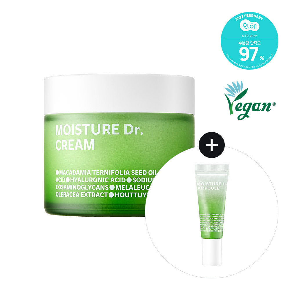 ISOI Moisture Doctor Jang Su-jin Hydrating Cream 70ml + Hydrating Ampoule 10ml (+10ml)