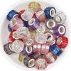 20pcs 11x8mm Resin Beads Candy Color Cylindrical Big Hole Loose Spacer Bead for Jewelry Making DIY Bracelet Necklace Accessories