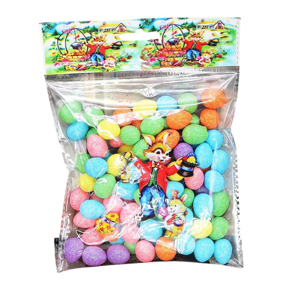 

1 набор Пасхальные маленькие яйца Искусственные разноцветные пенопластовые яйца для пасхального DIY украшения венка Детские подарки Пасхальные принадлежности для вечеринки дома