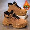 Shoes winter new outdoor fur integrated cotton shoes casual sports velvet warm snow boots