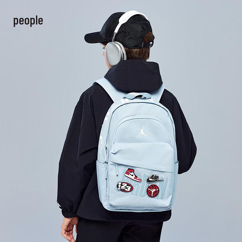 NIKE Jordan DIY Badge School Backpack