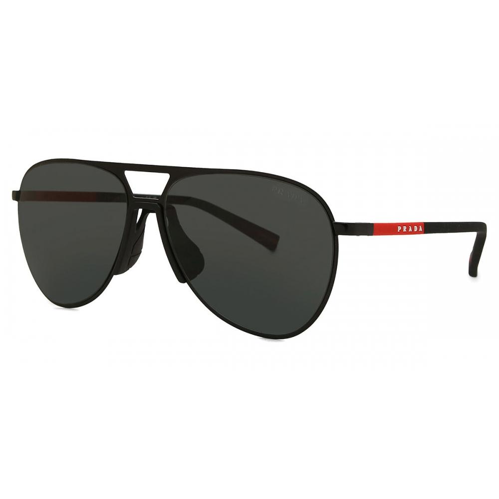 Prada Linea Rossa Ps53zs 1bo06f Men Sunglasses