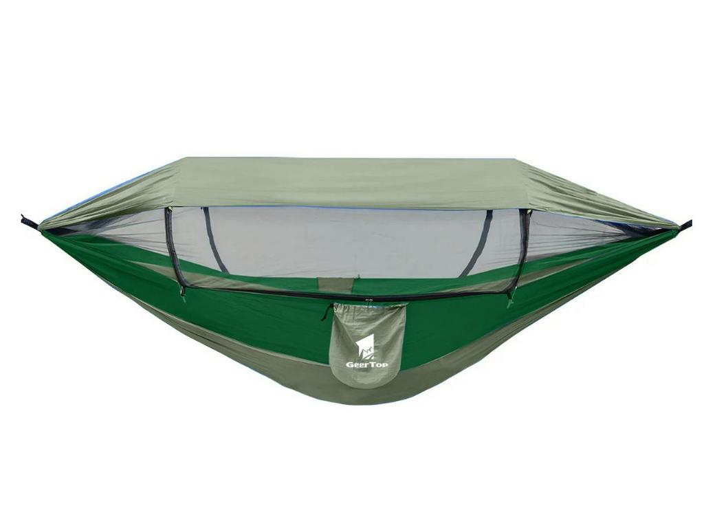 Venkovní vodotěsná odolná nylonová houpací síť se sítí proti komárům pro kempování