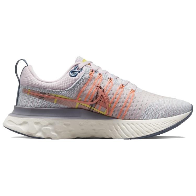 New Nike React Infinity Run Flyknit 2 Premium 'Pink Foam Blue Tint' Women's DH2497-600