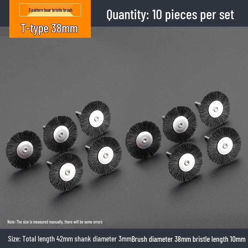 Electric Grinder Steel Wire Brush - Rust & Polishing Head for Walnut & Wenwan Grinding, Steel & Electric Brush.