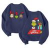 Children's Fashionable Lightweight Long-sleeved Round Neck Pullover With Pockets Printed Pullover
