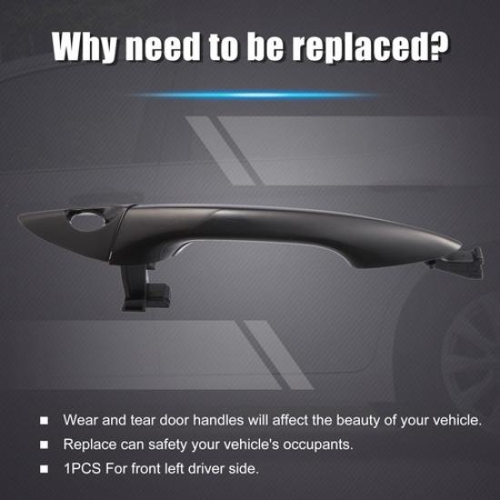 Türgriff Vorne Links Fahrerseite EINS für Hyundai Elantra 2011-2016