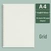 Creative Transparent Spiral Notebook - A6, A5, B5 Grid, Lined, Blank, Cornell Layouts