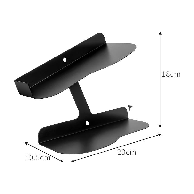 Floating Shoe Display Rack: Wall-Mounted Stand for Men's & Women's Sports Shoes, Ideal for Collectors and Exhibitions.