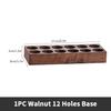Solid Wood Coffee Bean Tube Display Rack Glass Single Dose Espresso Accessories Coffee Utensils Sets Barista Tools Gifts
