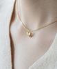 Alleun Silver 925 Heart Pendant Chain Mini Silver Necklace