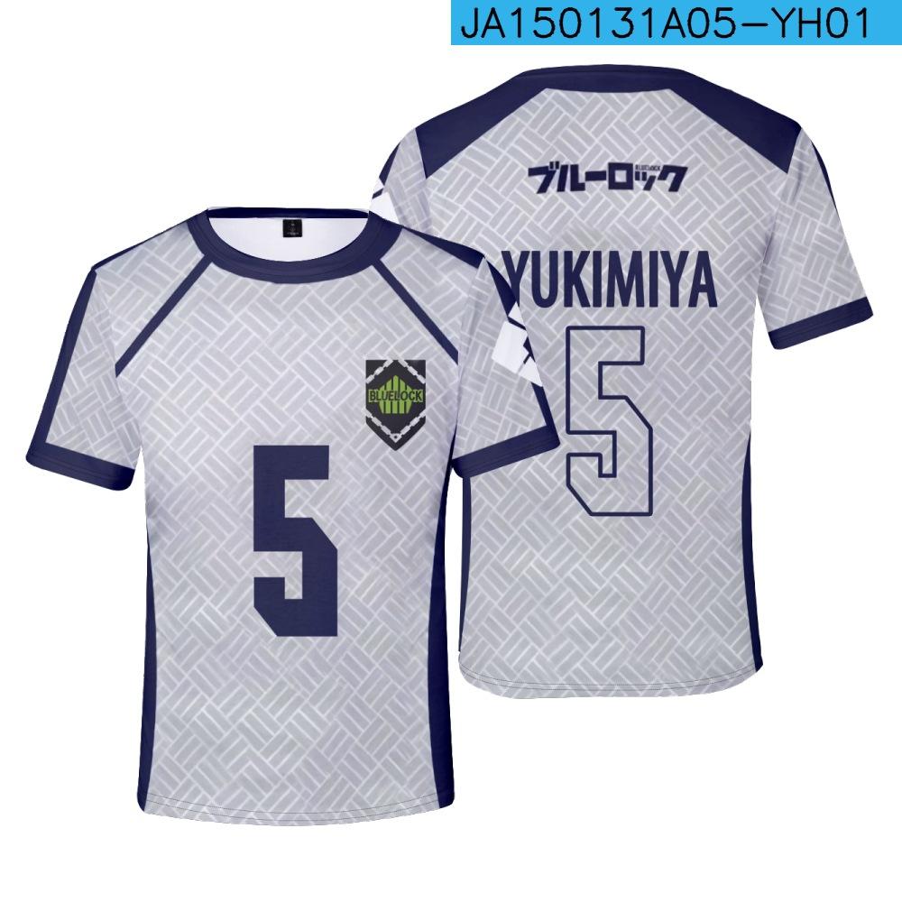 Summer Round Neck 3D Printed Jersey Fashionable Casual Short Sleeved Men's T-shirts