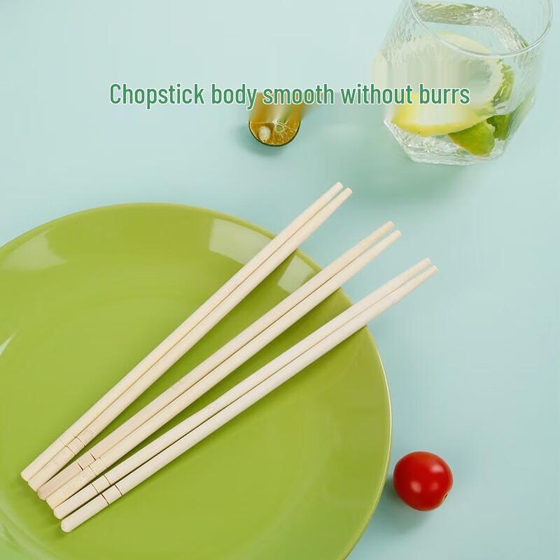 Miaojie Individually Wrapped Bamboo Chopsticks (1000 Pairs)